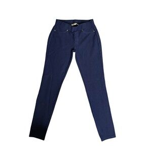 Michael Kors Jeggings Jean Leggings w/ Pockets Women Size Small Blue